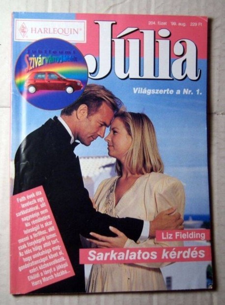 Jlia 204. Sarkalatos Krds (Liz Fielding) 1999 (romantikus)