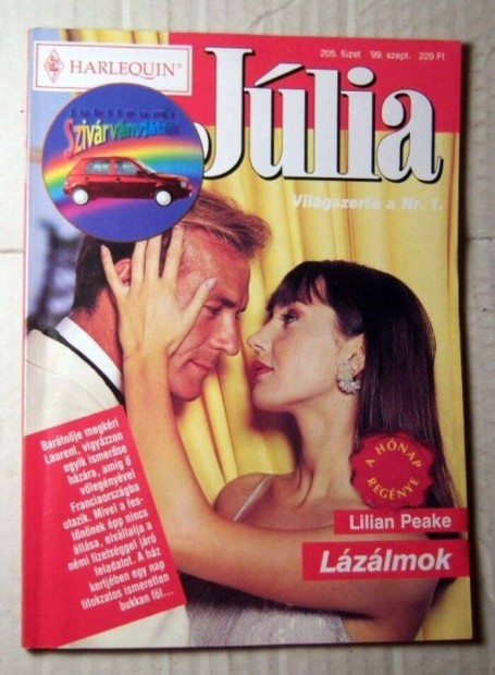 Jlia 205. Lzlmok (Lilian Peake) 1999 (romantikus)