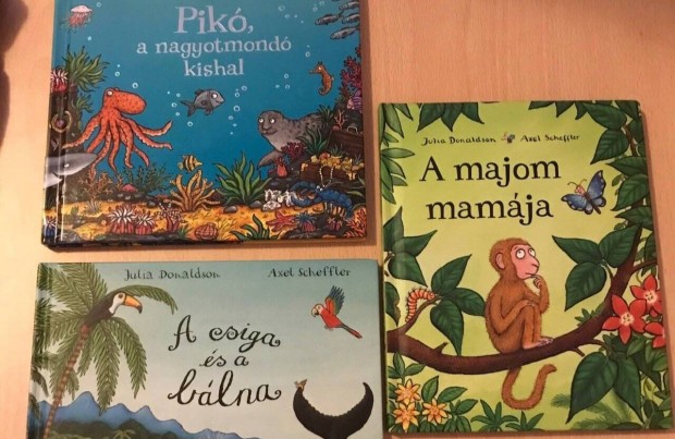 Julia Donaldson 3 j kiads gyerekknyv