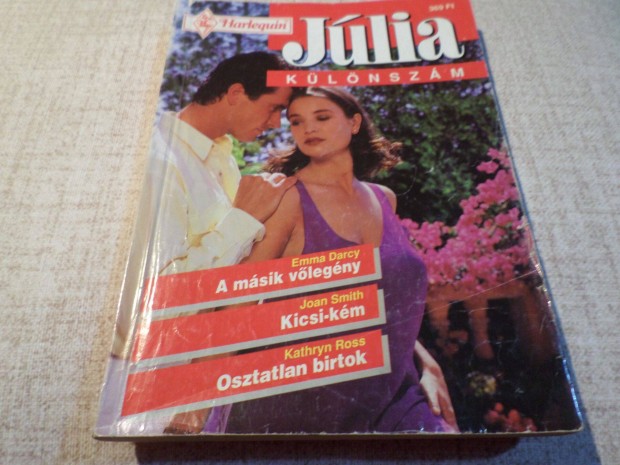 Jlia Emma Darcy 96/4. A msik vlegny, 3 trtnettel Romantikus