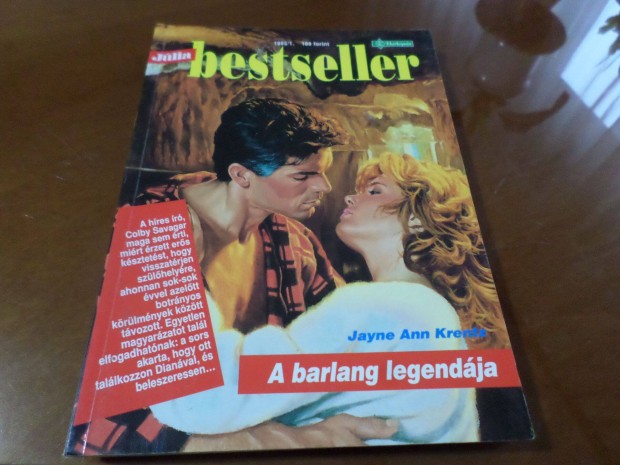 Jlia bestseller 1995/ A barlang legendja Jayne Ann Krentz Romantikus