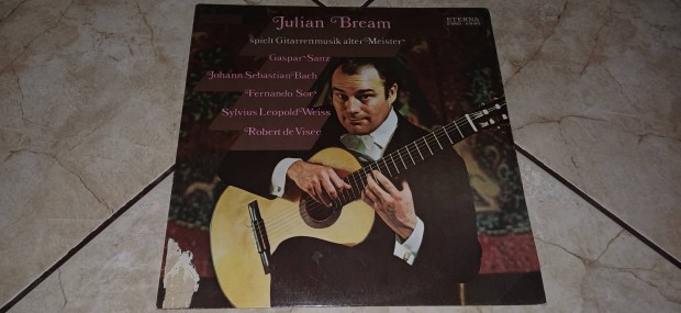 Julian Bream gitr bakelit lemez