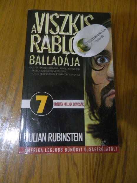 Julian Rubinstein: A viszkis rabl balladja