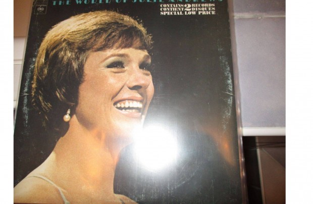 Julie Andrews dupla bakelit hanglemez album elad