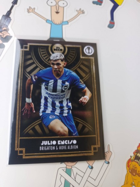 Julio Enciso Topps Deco focis krtya Brighton