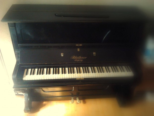 Julius Blthner Zongora Pianino hangszer