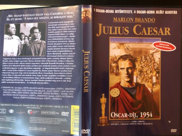 Julius Caesar (karcmentes, Marlon Brando) DVD