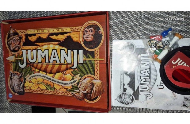 Jumanji fa trsas,10percet hasznlt