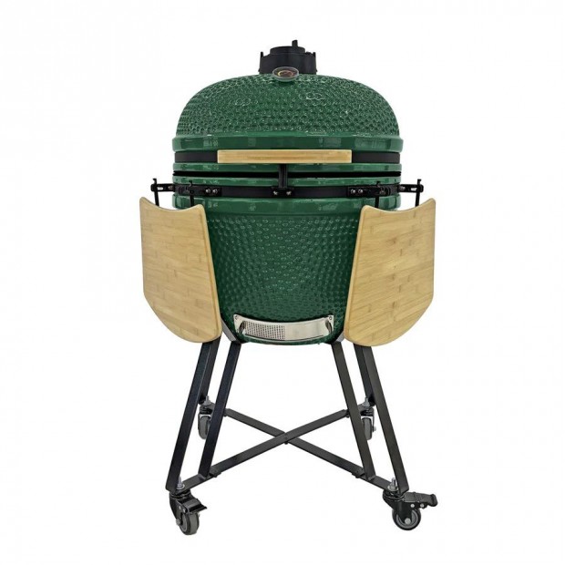 Jumbo 25" Kamado kermia grill 64cm XXL BBQ zld