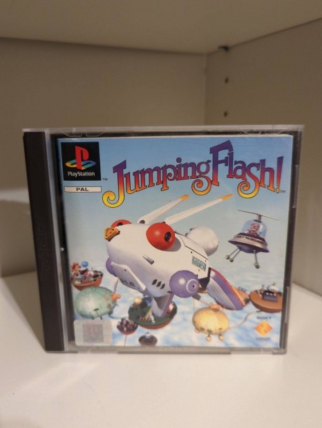 Jumping Flash! Ritka PS1 Playstation 1 jtk