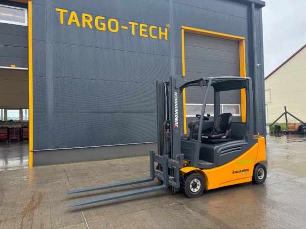 Jungheinrich 1,6 tonnás elektromos targonca duplex oldalmozgató