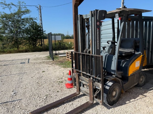 Jungheinrich TFG16 gzos targonca villsemel