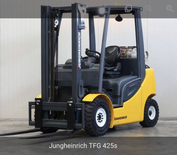 Jungheinrich TFG 425S gz zem vills targonca (Nincs FA!)