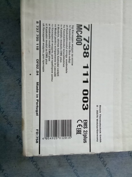 Junkers Bosch MC 400 szolár modul
