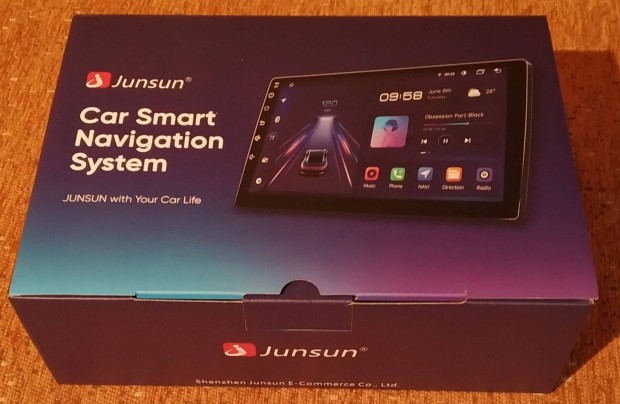 Junsun V1 Pro multimédia + tolatókamera