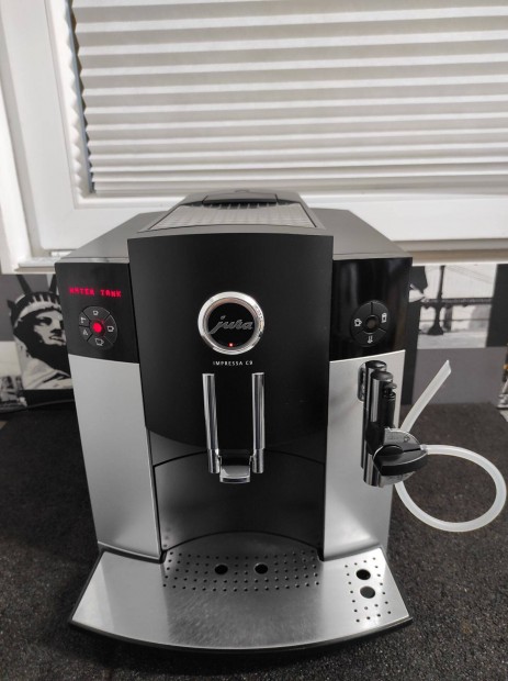 Jura C9 OTC Cappuccino Kvfz Kvgp, szmlval, 6 hnap garanciva