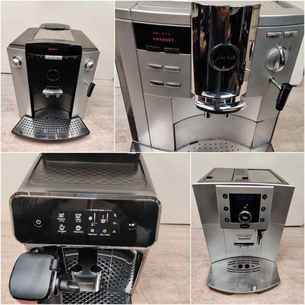 Jura, Saeco, Delonghi, Melitta Kvfz Kvgp szerviz