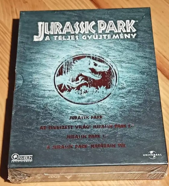 Jurassic Park A teljes gyjtemny DVD Vadonatj