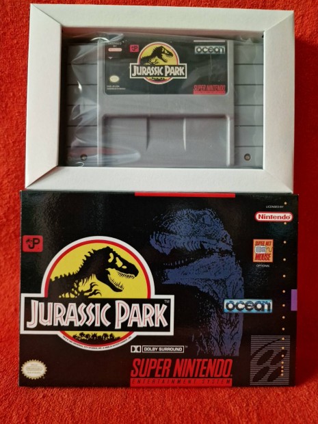 Jurassic Park NTSC USA Super Nintendo jtk SNES