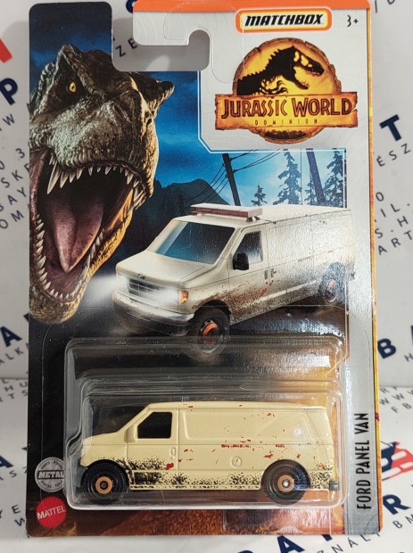 Jurassic World 2. - Ford Panel Van -  Matchbox - 1:64