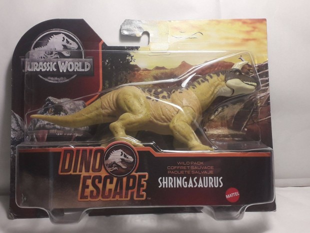 Jurassic World Dino Escape Wild Pack Shringasaurus 2021 Mattel j!