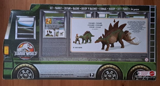 Jurassic World Dr. Sarah Harding & Stegosaurus Pack