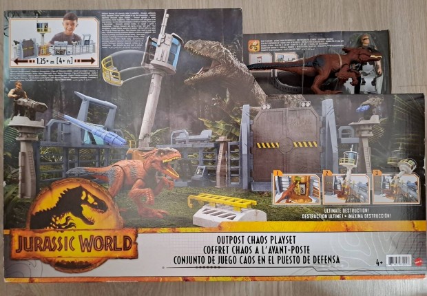 Jurassic World Outpost Chaos Playset