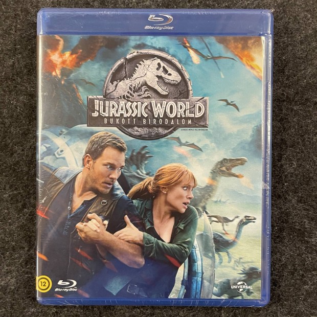 Jurassic World: Bukott birodalom BD, bontatlan, Chris Pratt