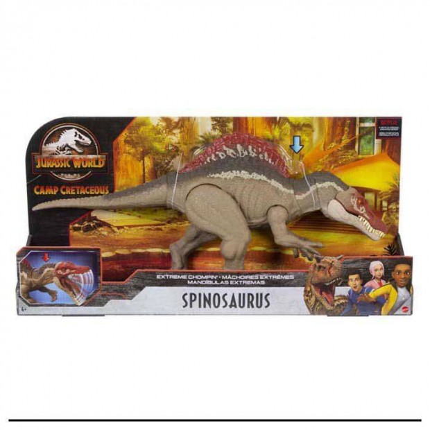 Jurassic World - Spinosaurus harci festsben - Mattel