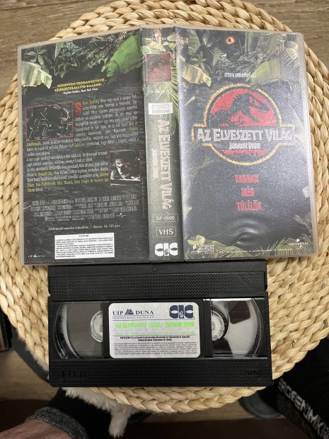 Jurassic park 2 vhs