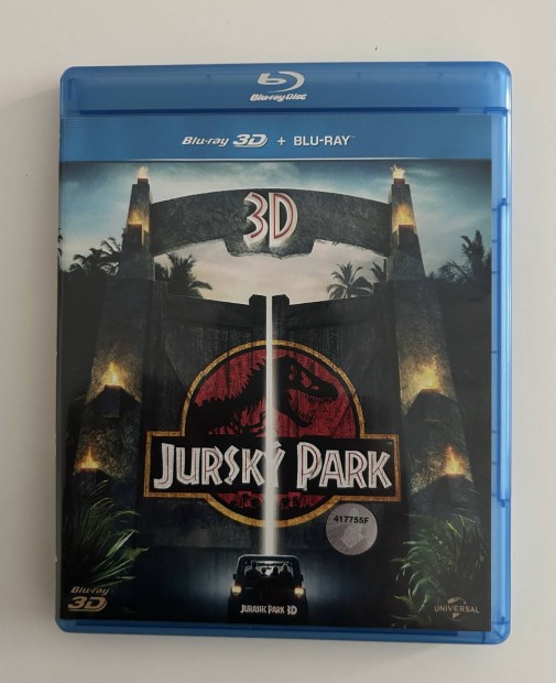 Jurassic park 3D + 2D blu-ray 