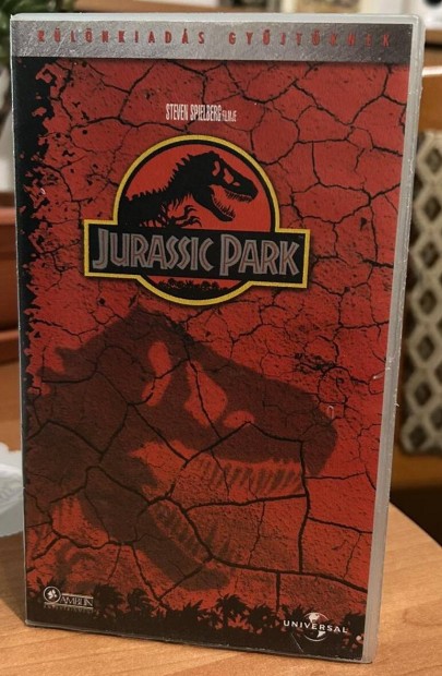 Jurassic park gyjti kiads VHS kazetta
