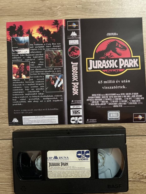 Jurassic park vhs m