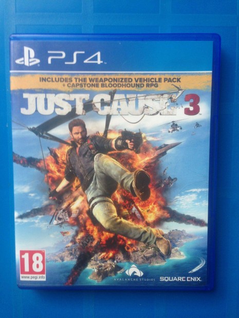 Just CAUSE 3 ps4-PS5 játék eladó-csere "