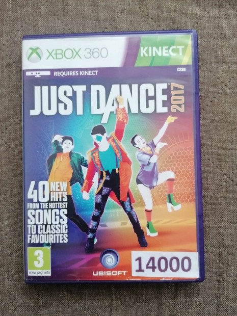 Just Dance 2017 Xbox 360 Kinect Tncols jtk elad!