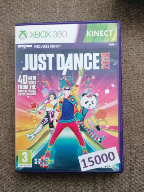 Just Dance 2018 xbox 360 Kinect tncols jtk elad!