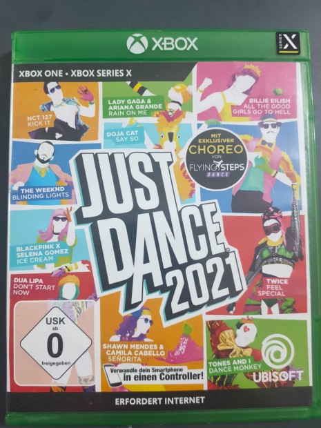 Just Dance 2021 Xbox One S X SX Jtk Debrecenben Elad