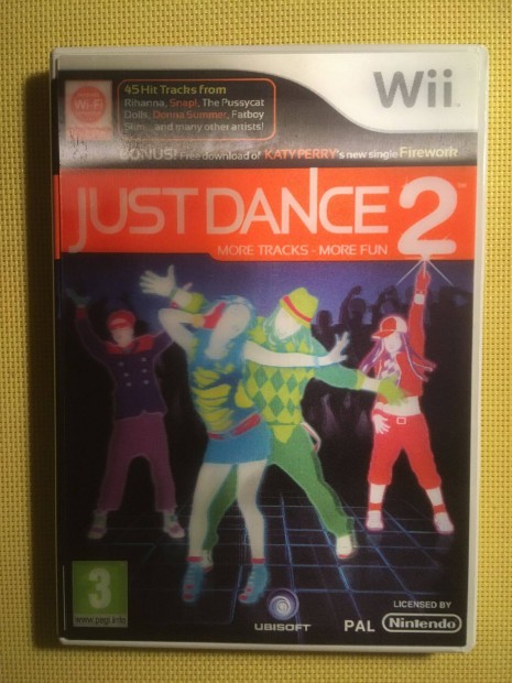 Just Dance 2 eredeti Nintendo Wii jtk