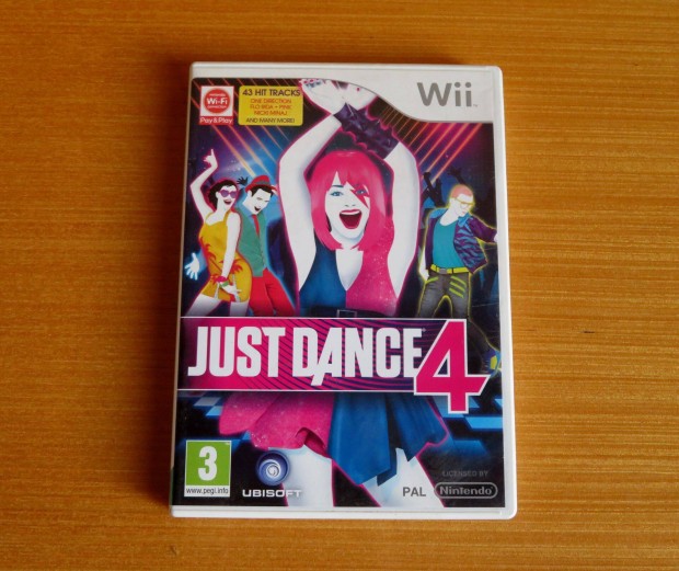 Just Dance 4 Nintendo Wii jtk