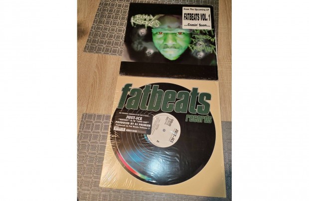 Just Ice ,Bumpy Knuckles rap vinyl