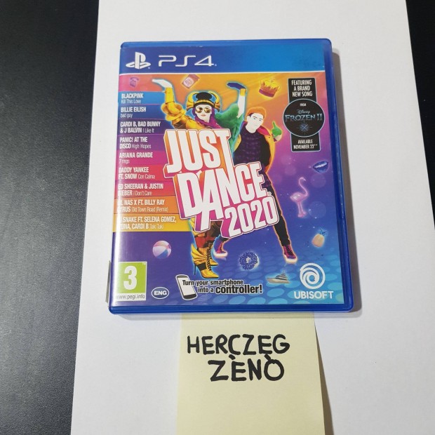 Just dance 2020 ps4