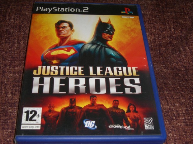 Justice League Heroes Playstation 2 eredeti lemez ( 4000 Ft )