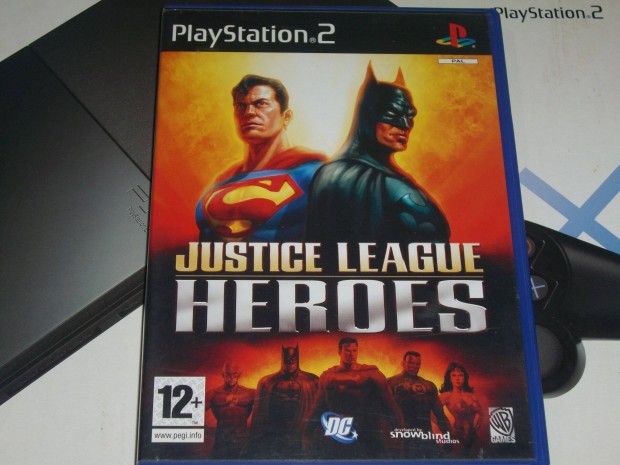 Justice League Heroes Playstation 2 eredeti lemez elad