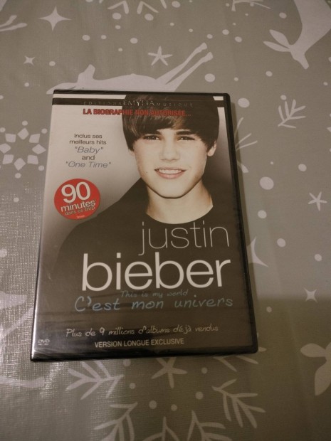 Justin Bieber dvd elad