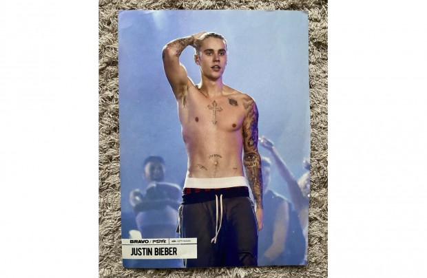 Justin Bieber poszter 28x21 cm