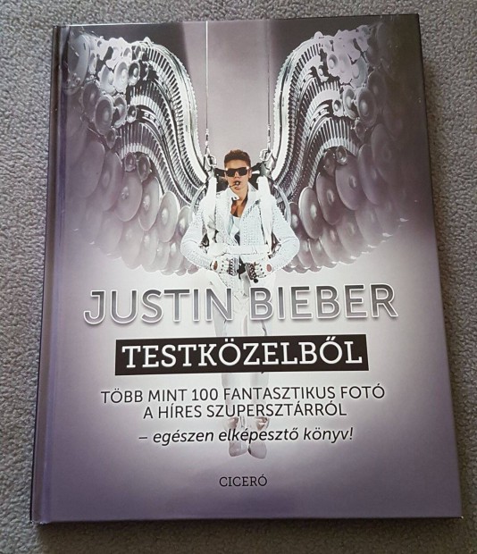 Justin Bieber testkzelbl knyv