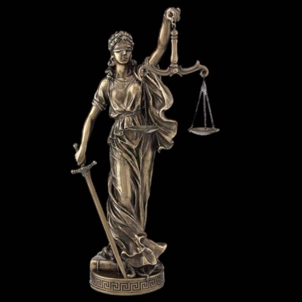 Justitia szobor