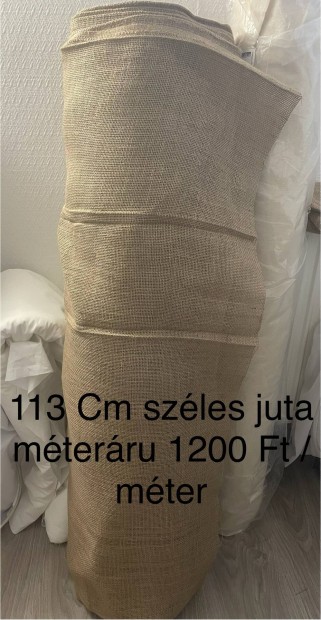 Juta zsákvászon méteráru 2 méretben