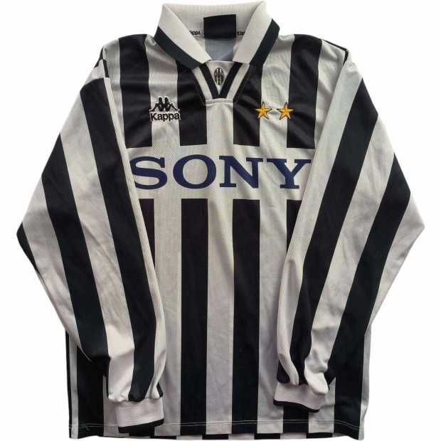 Juventus 1995-96 Kappa hazai hossz ujj foci mez L-es