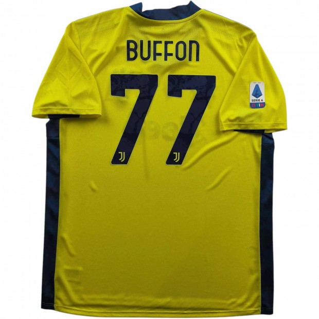 Juventus 2020-21 Adidas kapus Gianluigi Buffon *j* foci mez XXL-es